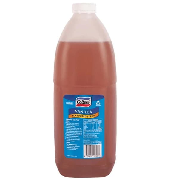 Cottees Vanilla Topping 3L Milkshakes Ice Cream Bulk