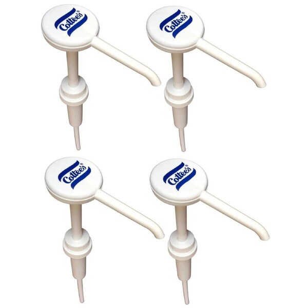 Cottees 3L Topping Syrup Pumps Milkshakes & Ice Cream Pack 4 Bulk