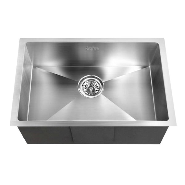 Stainless Steel Kitchen Sink Under/Topmount Sinks Laundry Bowl 600X450MM