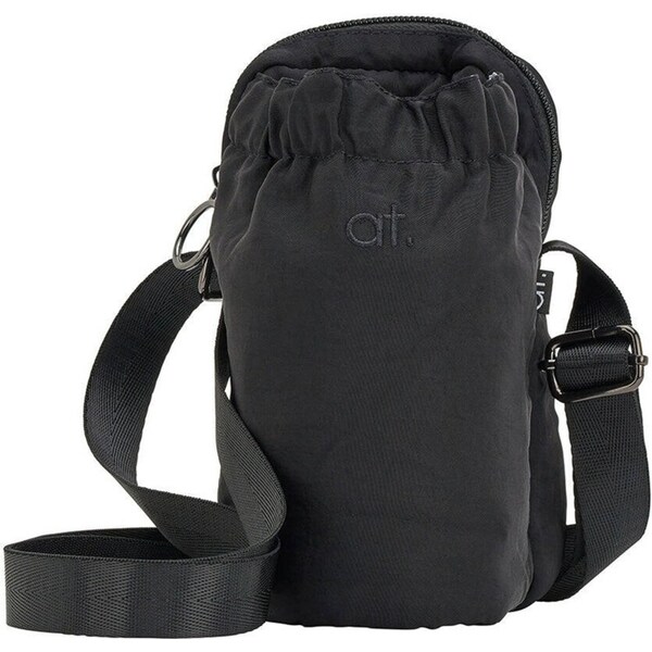 Annabel Trends AT Water Drink Bottle/Phone Bag Nylon Crossbody 21x13cm Black