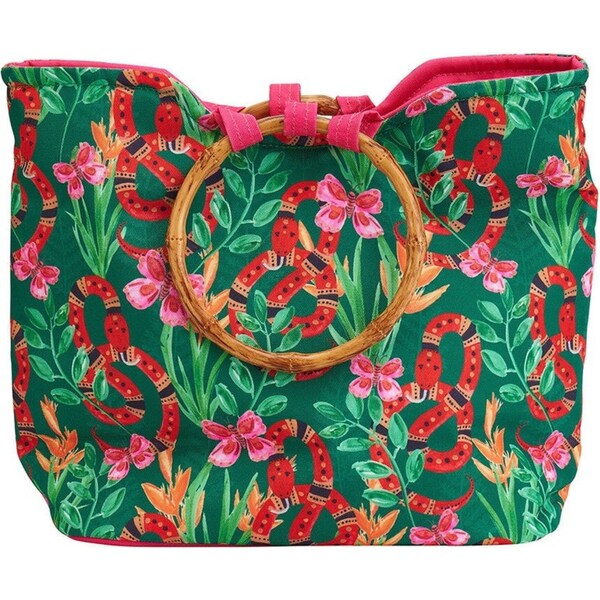 Annabel Trends Insulated Tote Lunch Bag Food Storage 28.5x40cm Jungle Snake