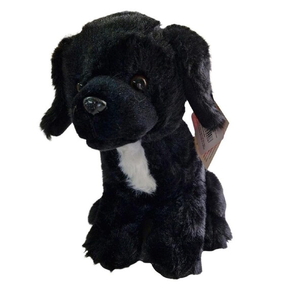 Elka Australia Plush Toy - Sarbi Black Labrador Detector Dog 23cm