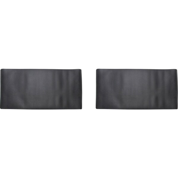 2x Annabel Trends Home/Office Desk Leather Mat Mousepad 80x40cm Rectangle Black