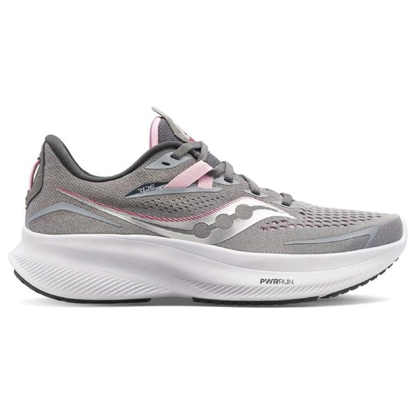 Saucony Womens Ride 15 Shoes Runners Athletic Sneakers Running - Alloy/Quartz US 9