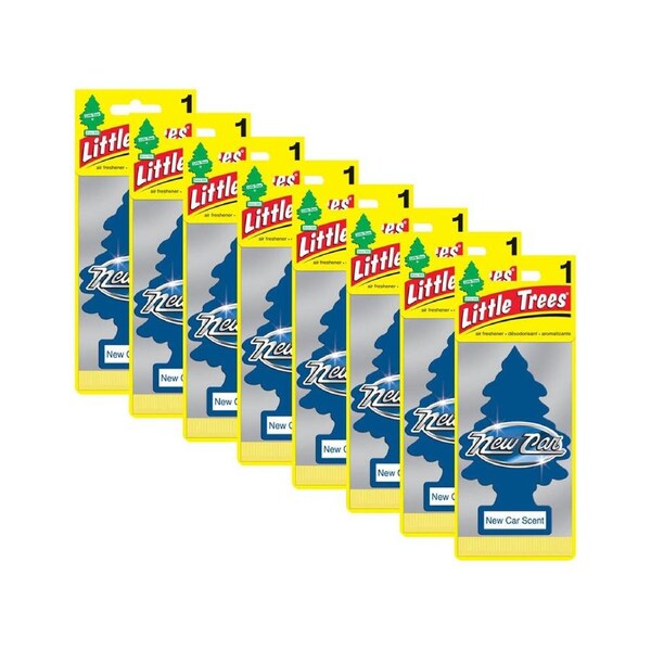 8x Little Tree New Car Scent Fragrance Hanging Auto Interior Air Freshener