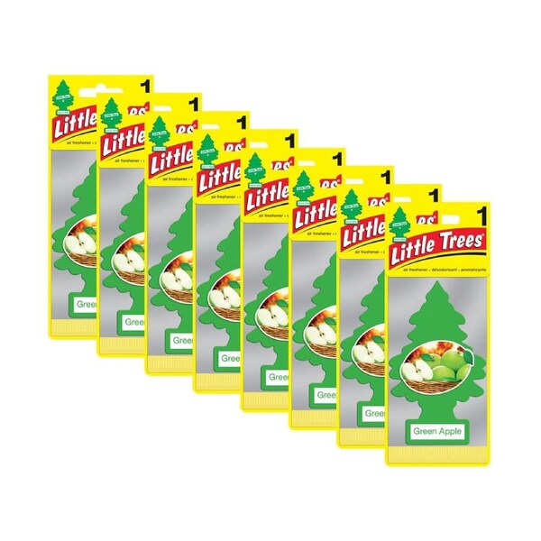 8x Little Tree Green Apple Car Scent Fragrance Auto Interior Air Freshener