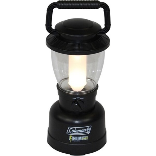 Coleman Lantern Rugged Lithium Ion Lantern Outdoor Lamp Camping Black 15x28cm