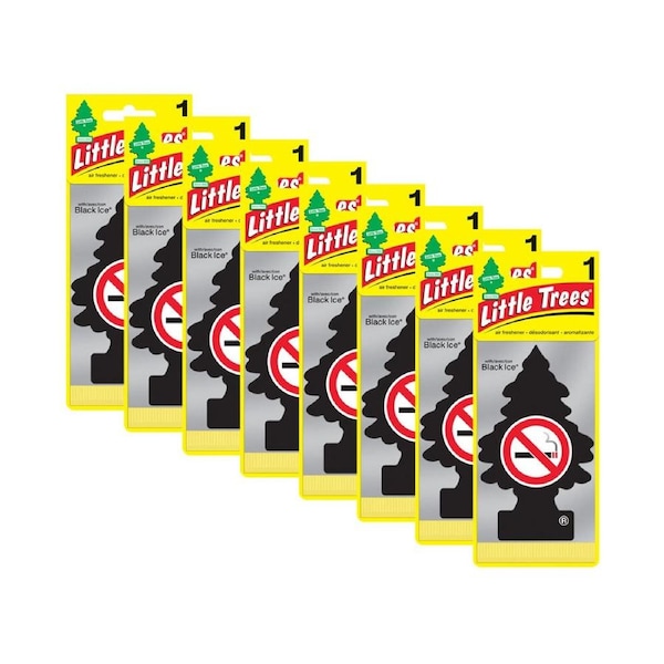 8x Little Tree No Smoking Car Scent Fragrance Auto Interior Air Freshener 4x12cm