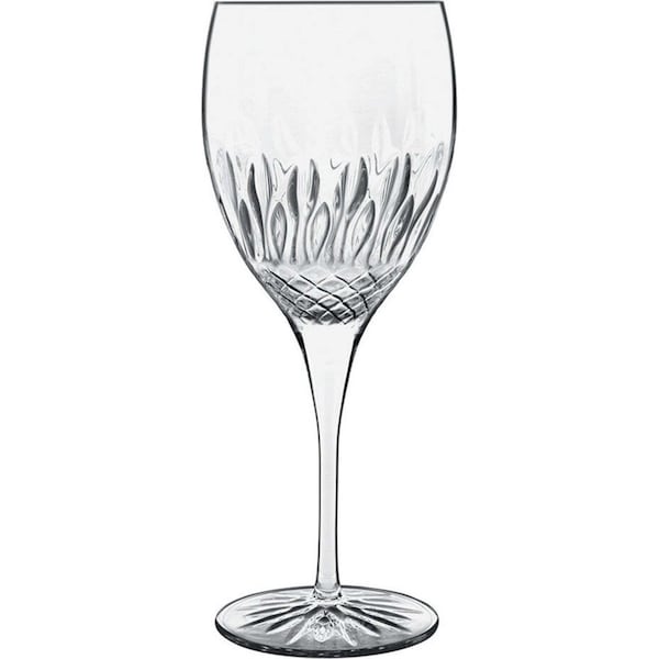4pc Luigi Bormioli Diamante Chiante 520ml Red Wine Glasses Set Stemware Clear