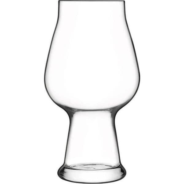 2pc Luigi Bormioli Birrateque 600ml Stout Beer Glasses Drinking Glassware Set