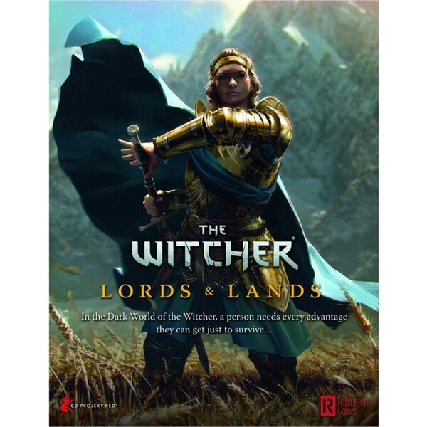 Ross Talsorian The Witcher RPG Lords & Lands Four-Panel Screen Expansion Book
