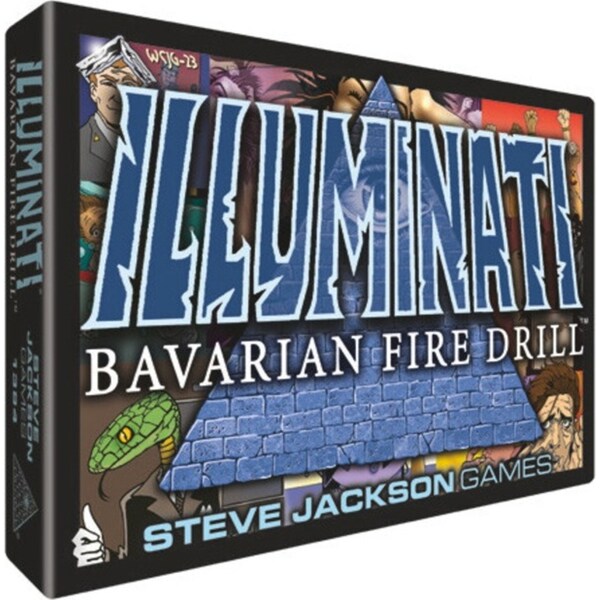 Steve Jackson Games Illuminati Bavarian Fire Drill Board Game Expansion 12y+