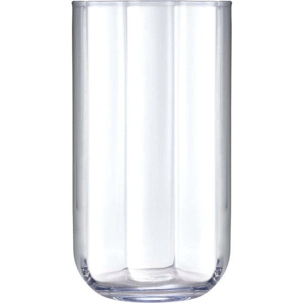 4pc Luigi Bormioli Jazz 450ml Long Drink Glasses Set Drinking Hi Ball Tumbler
