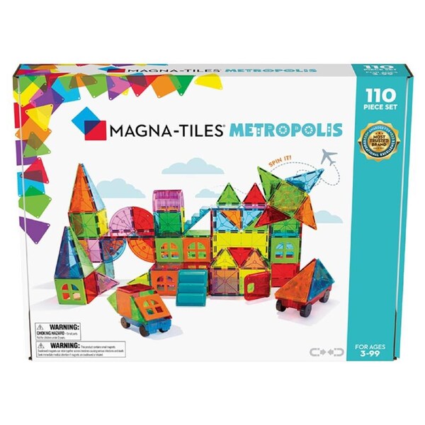 Magna-Tiles 110 Piece Metropolis Set