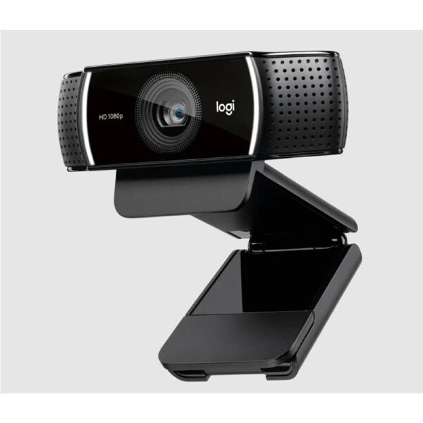 Logitech C922 Pro Stream Full HD Webcam 30fps at 1080p Autofocus Light Correction 2 Stereo Microphones 78 FoV 3mths XSplit License ~VILT-C922 960-001091