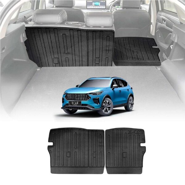Back Seat Protector for GWM Haval Jolion 2024-Onwards All Weather Heavy Duty Car Seat Kick Mats Cover
