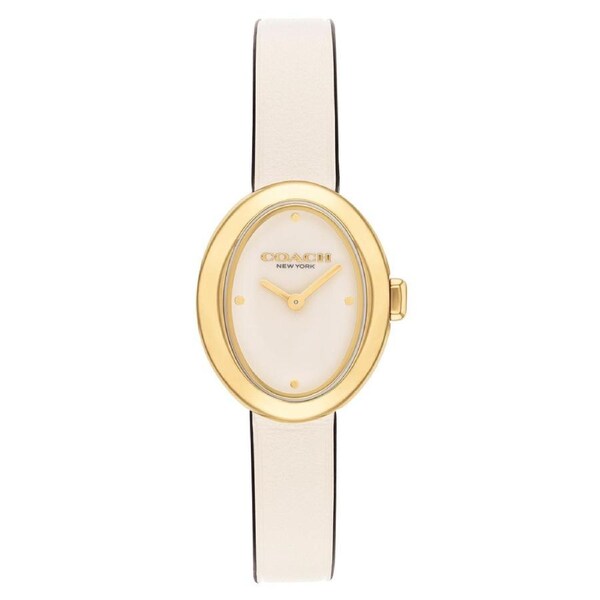Coach Chalk Leather Women's Watch - 14504422