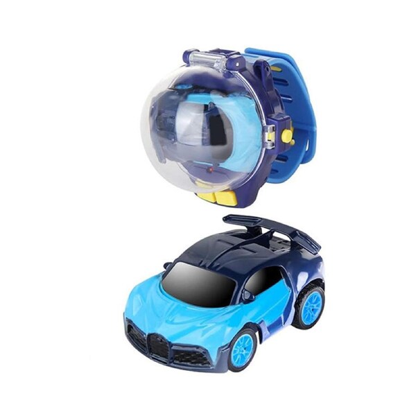 Catzon 2.4 GHz RC Car Watch Remote Control Rechargeable Gift for Boys Girls BGT Blue