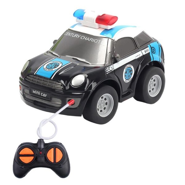 Catzon Mini Remote Control Car for Kids Battery Powered Chirstmas Gifts-Black