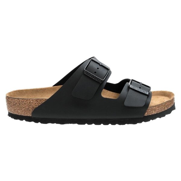 Birkenstock Unisex Arizona SFB Birko-Flor Regular Fit Sandals Black 42