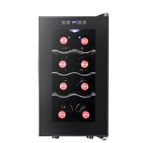 Little Cave 8 Bottle Single Zone Thermoelectric Wine Cooler