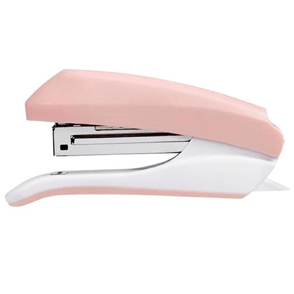 Rexel Anywhere Stapler Half Strip Blush Pink