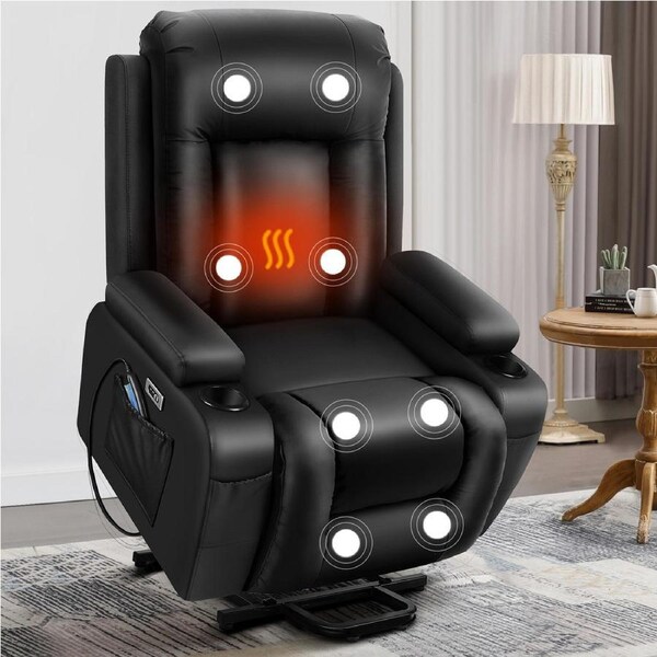 ALFORDSON Recliner Chair Electric Lift Heated Massage Armchair Lounge Sofa
