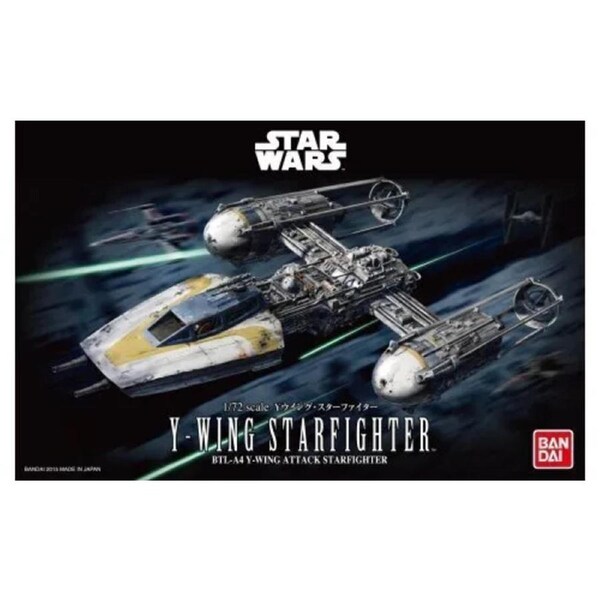 BANDAI STAR WARS 1/72 Y-WING STARFIGHTER