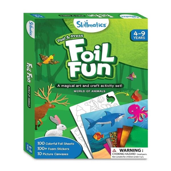 Skillmatics Foil Fun: World of Animals