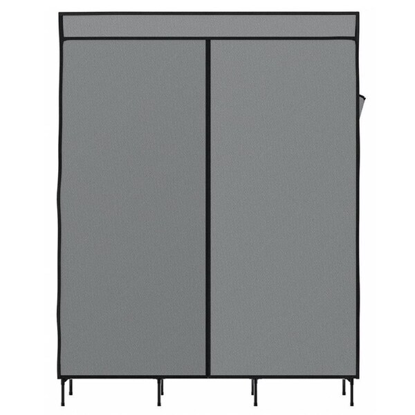 Clothes Wardrobe Closet Storage Large Portable Organiser with Shelf 124x42x173cm