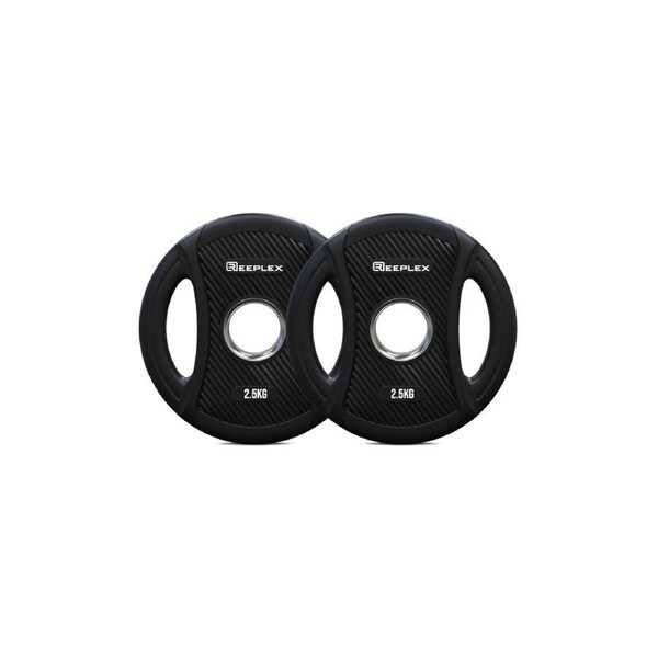 Reeplex 2.5kg PVC Olympic Weight Plate Pair