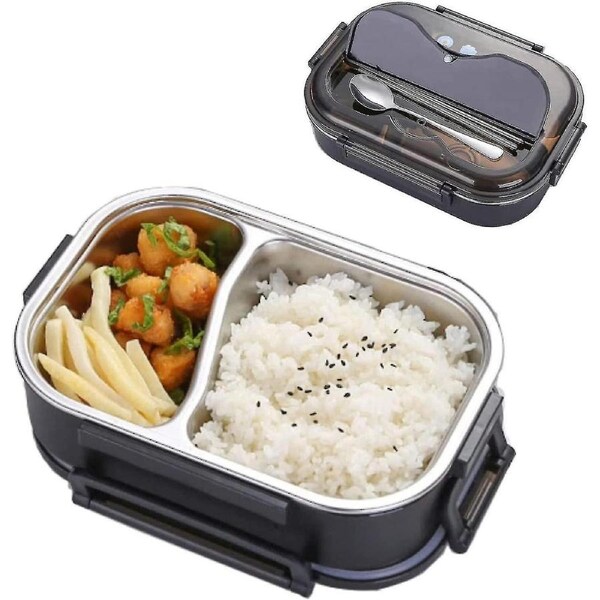 JOYBUY 304 Stainless Steel Thermal Bento Box - Leakproof Lunch Container for Adults