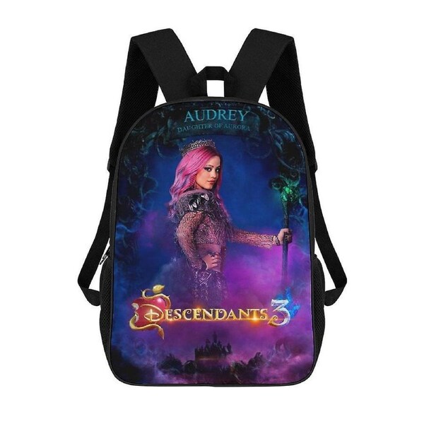 Rs Descendants Shoulder Backpack School Bag Bookbag Multipurpose Laptop Backpack