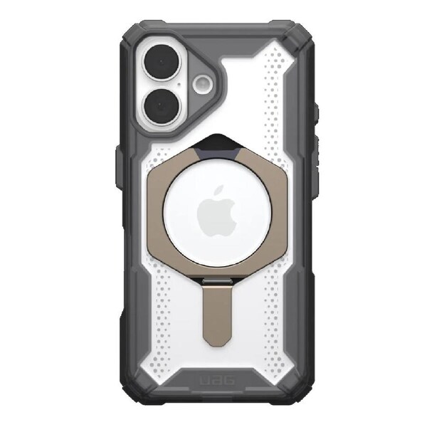 UAG Plasma XTE MagSafe Apple iPhone 16 (6.1') Case - Ash/Titanium (114476113136),20ft. Drop Protection (4.8M),Enhanced Corners,Built-in MagSafe Module