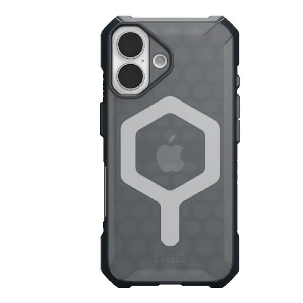 UAG Essential Armor MagSafe Apple iPhone 16 (6.1') Case - Ash (114450113131), 15ft. Drop Protection(4.6M),Raised Screen Surround, Slim