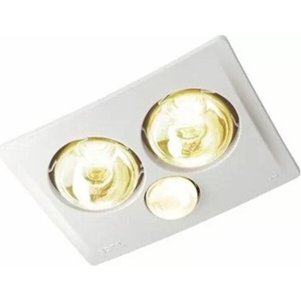 IXL Easy Duct Triumph 3in1 Bathroom Heater/Exhaust Fan w/Light 2x 275W White