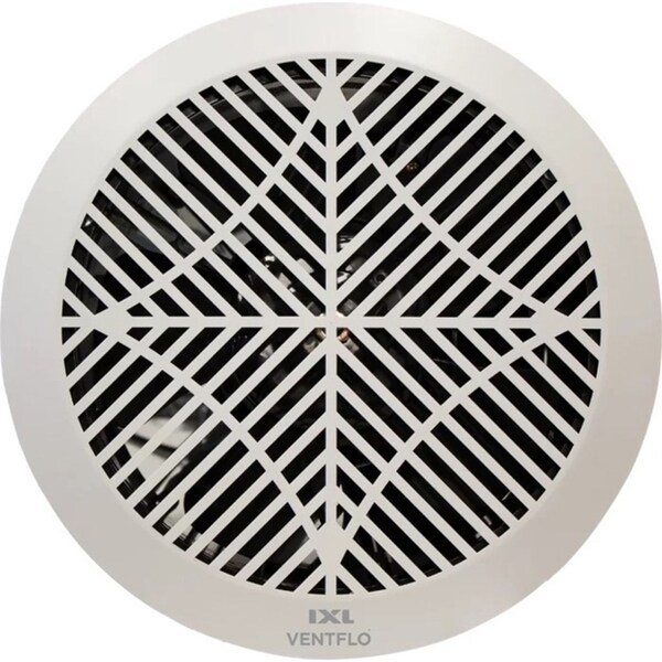 IXL Home/Bathroom Eco Ventflo Ceiling Exhaust Fan Air Extractor 250mm White