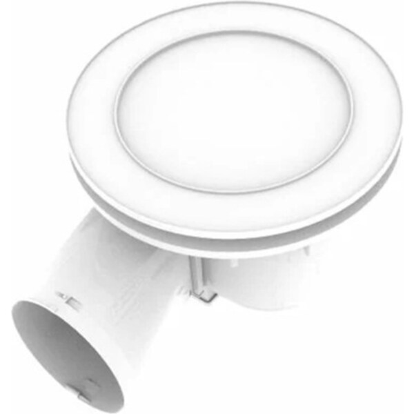 IXL Home/Bathroom Ducted Ventflo Ceiling Exhaust Fan & Light 200mm White