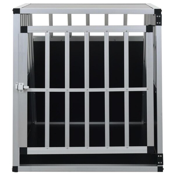 Dog Cage with Single Door 65x91x69.5 cm