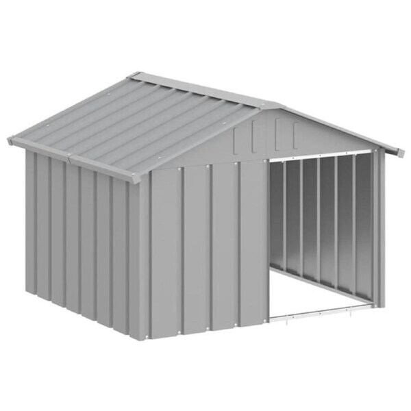 Dog House Grey 116.5x153x81.5 cm