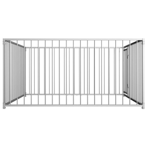 Outdoor Dog Kennel 200x200x100 cm
