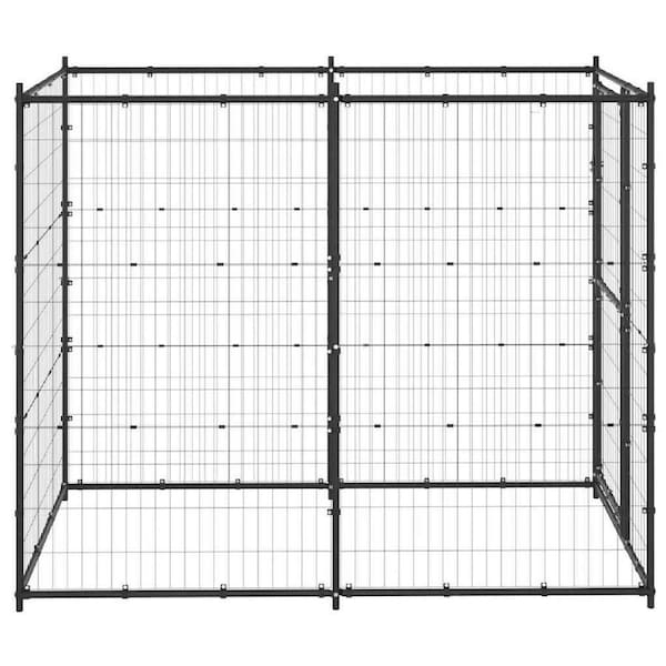 Outdoor Dog Kennel Steel 14.52 m