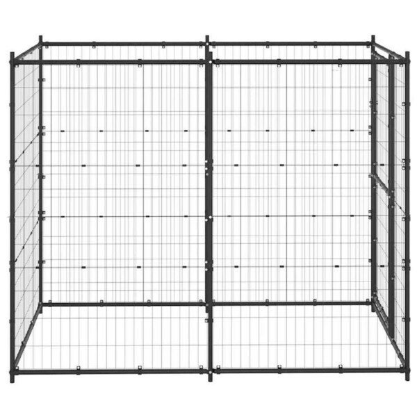 Outdoor Dog Kennel Steel 36.3 m