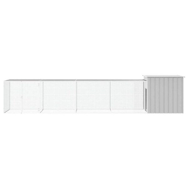 Chicken Cage Dark Grey 500x91x100 cm