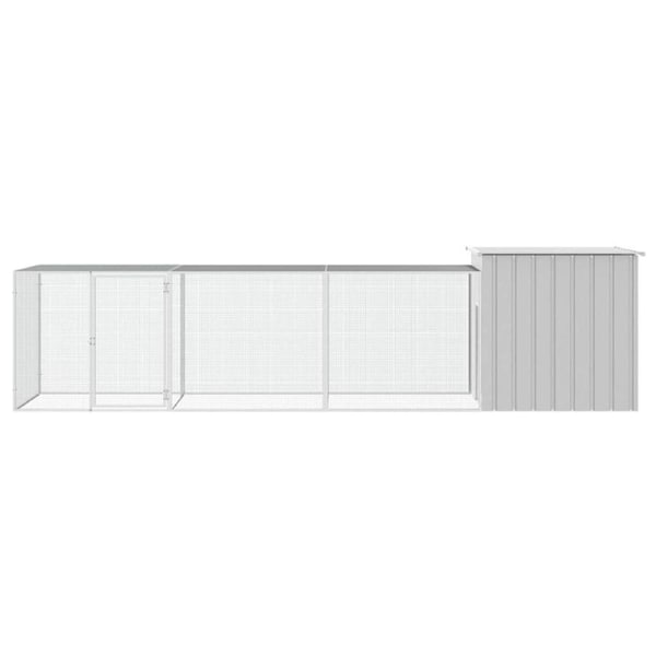 Chicken Cage Grey 400x91x100 cm