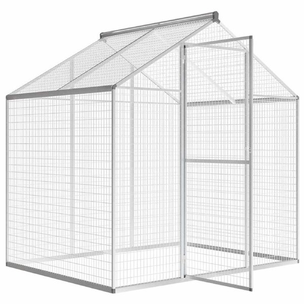 Outdoor Aviary Aluminium 178x122x194 cm