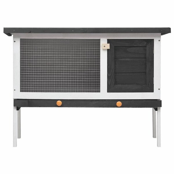 Outdoor Rabbit Hutch 1 Layer