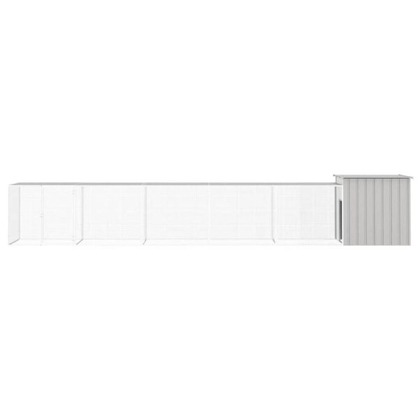 Chicken Cage Dark Grey 600x91x100 cm
