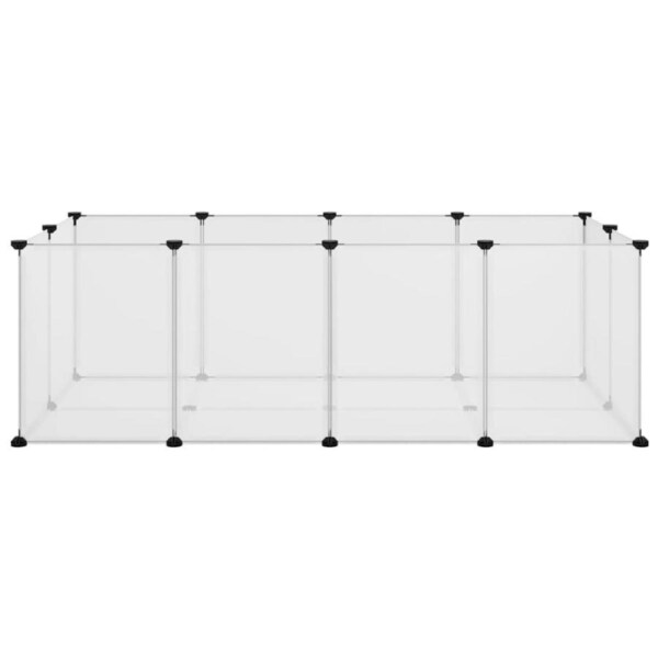 Small Animal Cage Transparent 144x74x46.5 cm