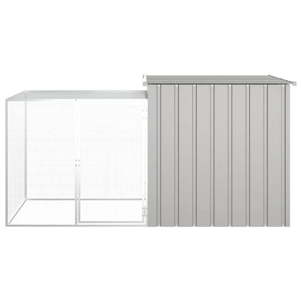 Chicken Cage Grey 200x91x100 cm